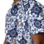 Virginia Cavaliers Hawaiian Shirt – Hibiscus Blooms