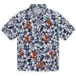 Virginia Cavaliers Hawaiian Shirt – Hibiscus Motif