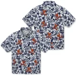 Virginia Cavaliers Hawaiian Shirt – Hibiscus Motif