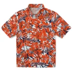 Virginia Cavaliers Hawaiian Shirt – Hibiscus Overlay