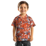 Virginia Cavaliers Hawaiian Shirt – Hibiscus Overlay