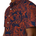 Virginia Cavaliers Hawaiian Shirt – Leaf Outline