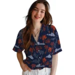 Virginia Cavaliers Hawaiian Shirt – Palm And Clouds