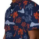 Virginia Cavaliers Hawaiian Shirt – Palm And Clouds