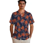 Virginia Cavaliers Hawaiian Shirt – Palm Tree Motif