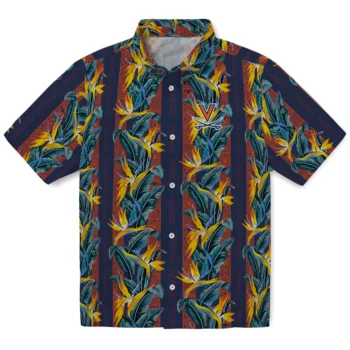 virginia cavaliers paradise vines blue hawaiian shirts best selling
