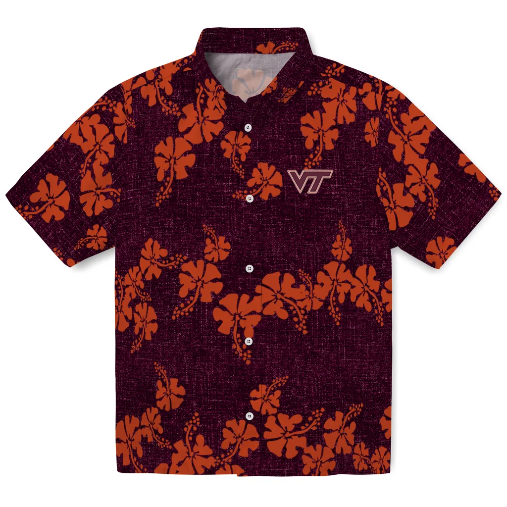 Virginia Tech Hokies Hawaiian Shirts