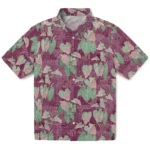 Virginia Tech Hokies Hawaiian Shirt – Anthurium Overlay