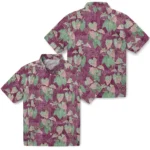 Virginia Tech Hokies Hawaiian Shirt – Anthurium Overlay