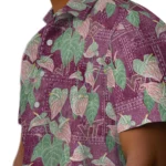 Virginia Tech Hokies Hawaiian Shirt – Anthurium Overlay