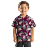 Virginia Tech Hokies Hawaiian Shirt – Flamingo and Hibiscus