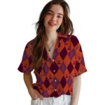 Virginia Tech Hokies Hawaiian Shirt – Golfing Plaid