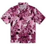 Virginia Tech Hokies Hawaiian Shirt – Hibiscus Arrangement