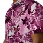 Virginia Tech Hokies Hawaiian Shirt – Hibiscus Arrangement