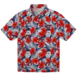 Virginia Tech Hokies Hawaiian Shirt – Hibiscus Fiesta