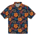 Virginia Tech Hokies Hawaiian Shirt – Hibiscus Foliage