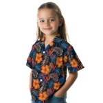Virginia Tech Hokies Hawaiian Shirt – Hibiscus Foliage