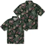 Virginia Tech Hokies Hawaiian Shirt – Hibiscus Leaves Pattern