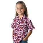 Virginia Tech Hokies Hawaiian Shirt – Hibiscus Motif