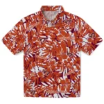 Virginia Tech Hokies Hawaiian Shirt – Hibiscus Overlay