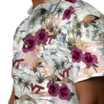 Virginia Tech Hokies Hawaiian Shirt – Hibiscus Seaside