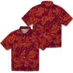 Virginia Tech Hokies Hawaiian Shirt – Monstera Layer