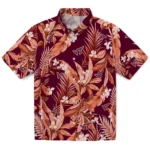 Virginia Tech Hokies Hawaiian Shirt – Palm Leaves