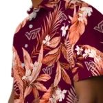 Virginia Tech Hokies Hawaiian Shirt – Palm Leaves