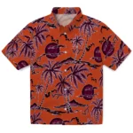 Virginia Tech Hokies Hawaiian Shirt – Palm Sunset