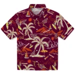 Virginia Tech Hokies Hawaiian Shirt – Palm Tree Island