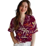 Virginia Tech Hokies Hawaiian Shirt – Palm Tree Island