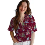Virginia Tech Hokies Hawaiian Shirt – Simpsons Christmas