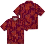 Virginia Tech Hokies Hawaiian Shirt – Turtle Lines