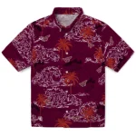 Virginia Tech Hokies Hawaiian Shirt – Wave Palm