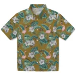 Wake Forest Demon Deacons Hawaiian Shirt – Flamingo and Hibiscus
