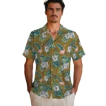 Wake Forest Demon Deacons Hawaiian Shirt – Flamingo and Hibiscus