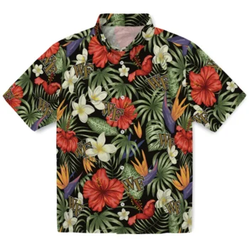 wake forest demon deacons hibiscus bird hawaiian shirts best selling