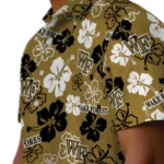 Wake Forest Demon Deacons Hawaiian Shirt – Hibiscus Flower Design