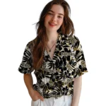 Wake Forest Demon Deacons Hawaiian Shirt – Hibiscus Overlay