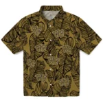 Wake Forest Demon Deacons Hawaiian Shirt – Leaf Outline