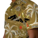 Wake Forest Demon Deacons Hawaiian Shirt – Palm Tree Island