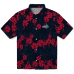 Washington Capitals Hawaiian Shirt – 50th State Flower