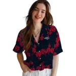 Washington Capitals Hawaiian Shirt – 50th State Flower
