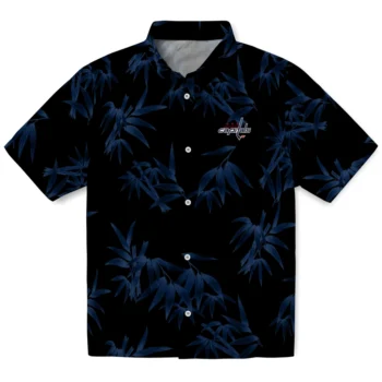 washington capitals bamboo branches blue black hawaiian shirts best selling