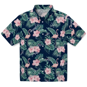 washington capitals flamingo palms blue hawaiian shirts best selling