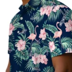 Washington Capitals Hawaiian Shirt – Flamingo and Hibiscus