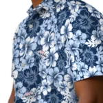 Washington Capitals Hawaiian Shirt – Hibiscus Blooms