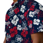 Washington Capitals Hawaiian Shirt – Hibiscus Flower Design