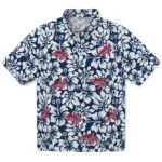 Washington Capitals Hawaiian Shirt – Hibiscus Motif