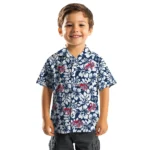 Washington Capitals Hawaiian Shirt – Hibiscus Motif
